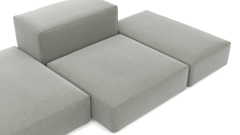 ExtrasoftSoft Gray Brushed Weave