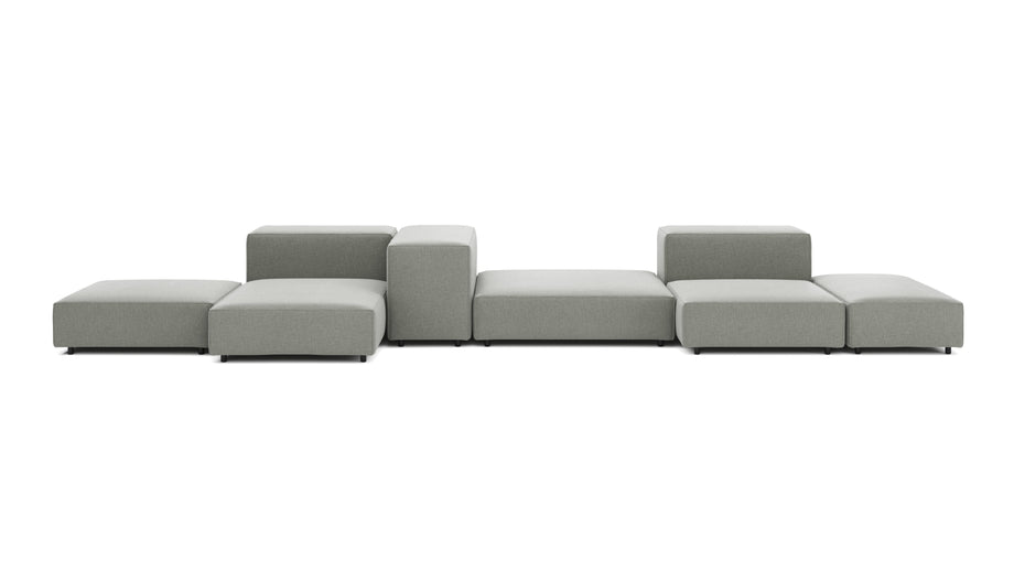 ExtrasoftSoft Gray Brushed Weave