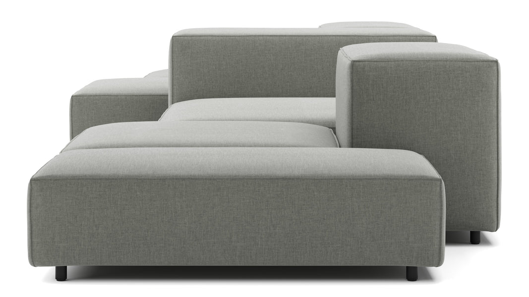 ExtrasoftSoft Gray Brushed Weave