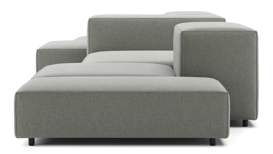 ExtrasoftSoft Gray Brushed Weave