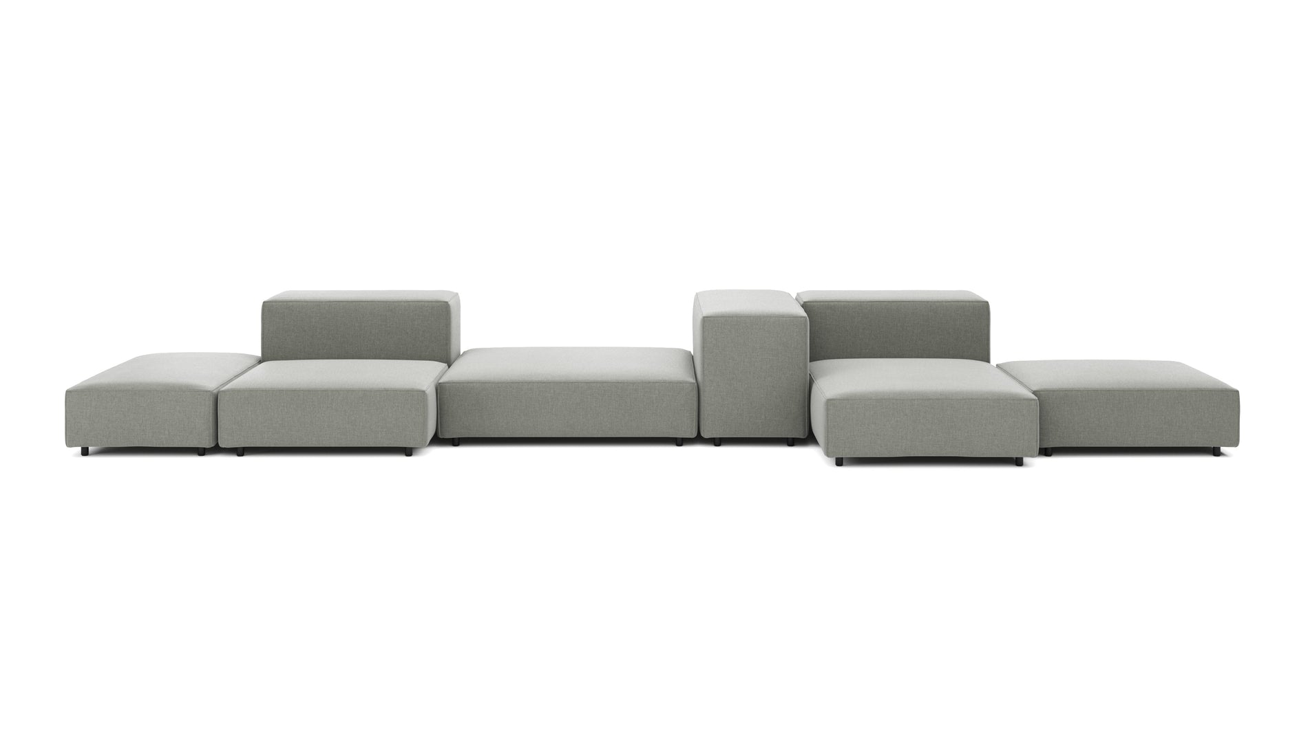 ExtrasoftSoft Gray Brushed Weave