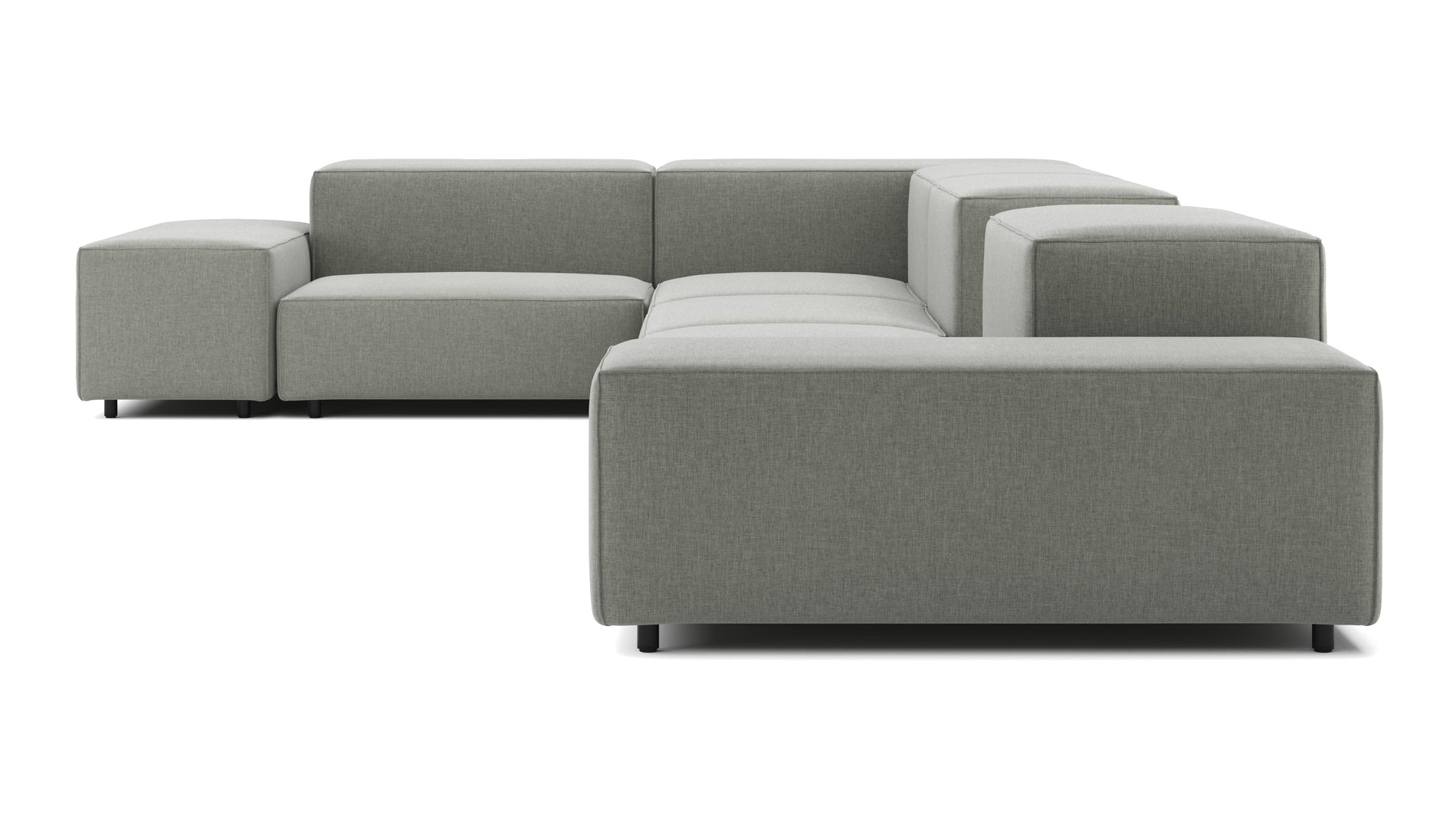 ExtrasoftSoft Gray Brushed Weave