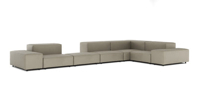 Extrasoft - Beige Gray Vegan Leather - Image 2