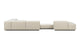 Extrasoft - Eggshell Vegan Suede - Image 4