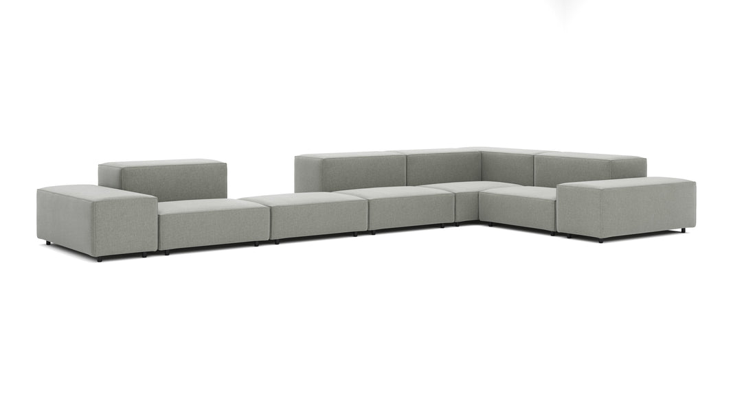 ExtrasoftSoft Gray Brushed Weave