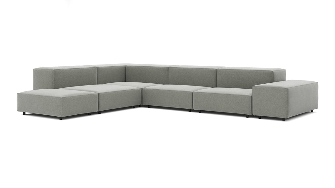 ExtrasoftSoft Gray Brushed Weave