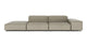 Extrasoft - Beige Gray Vegan Leather - Image 1