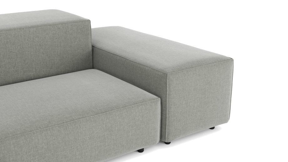 ExtrasoftSoft Gray Brushed Weave