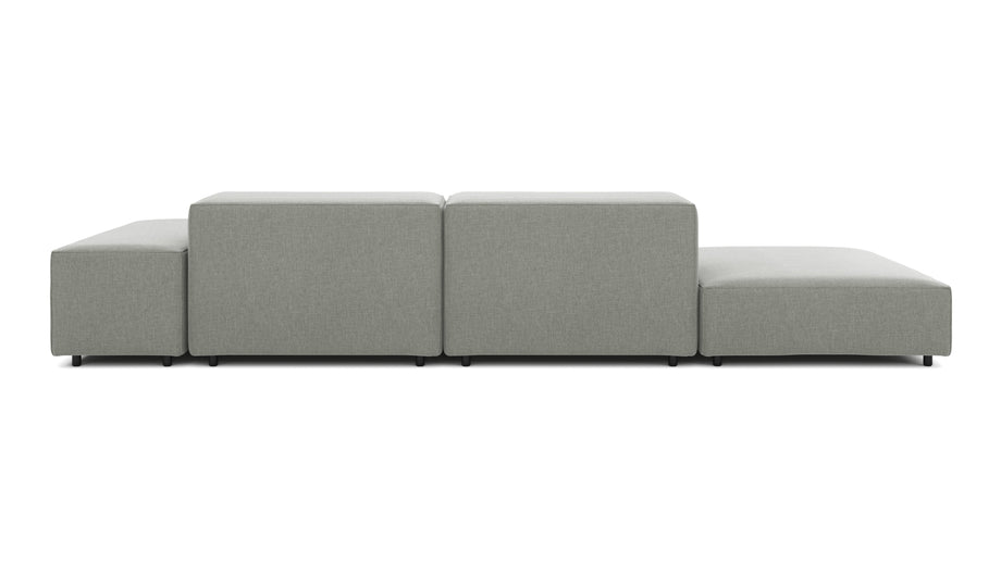 ExtrasoftSoft Gray Brushed Weave