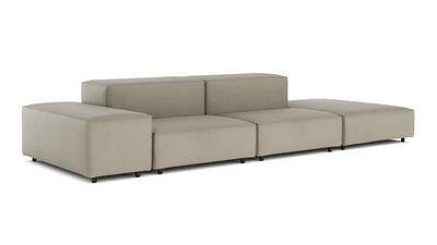 Extrasoft - Beige Gray Vegan Leather - Image 2
