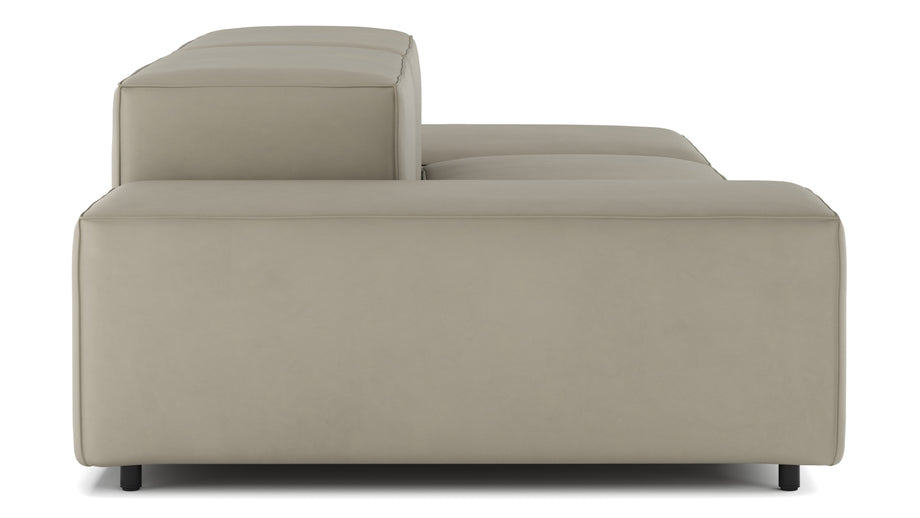 ExtrasoftBeige Gray Vegan Leather