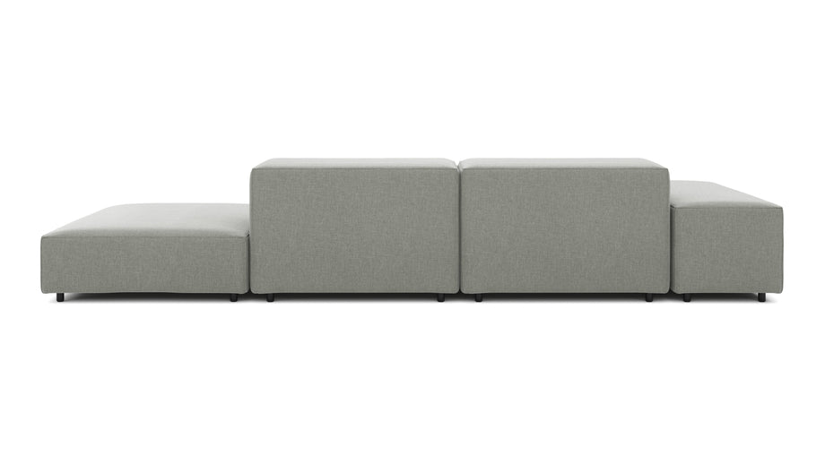 ExtrasoftSoft Gray Brushed Weave
