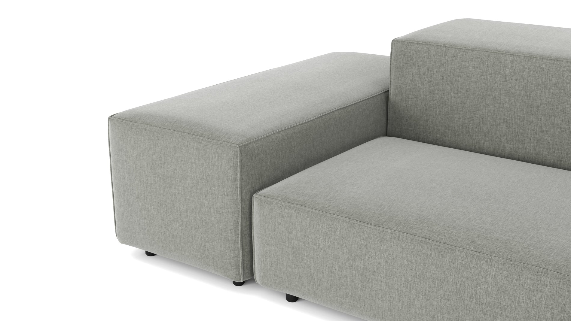 ExtrasoftSoft Gray Brushed Weave