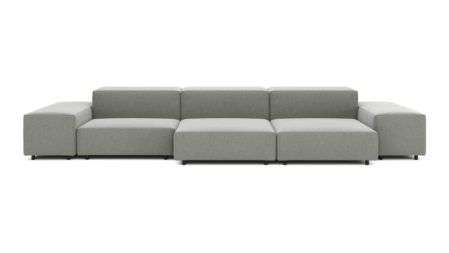 ExtrasoftSoft Gray Brushed Weave
