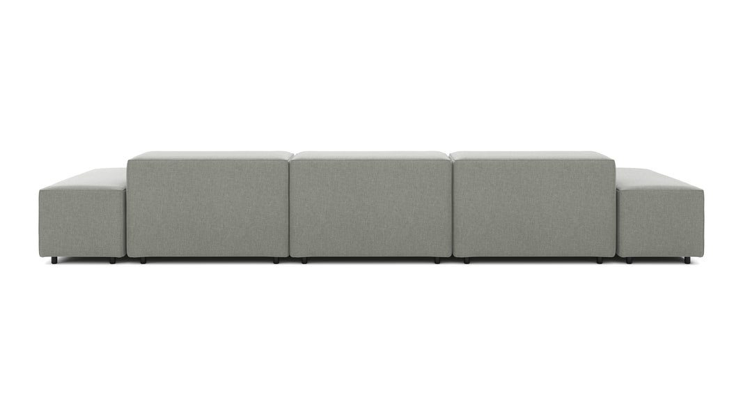 ExtrasoftSoft Gray Brushed Weave