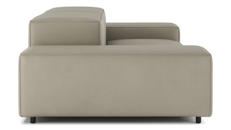 ExtrasoftBeige Gray Vegan Leather