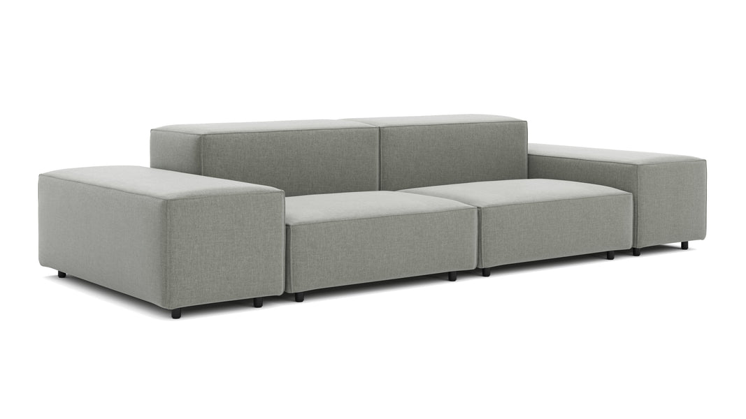 ExtrasoftSoft Gray Brushed Weave
