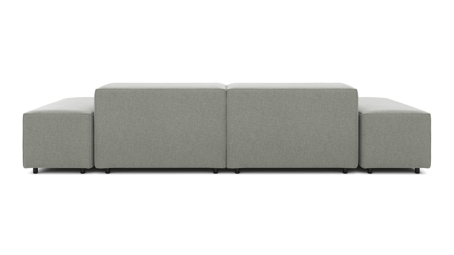 ExtrasoftSoft Gray Brushed Weave