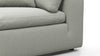 Sky - Soft Gray Brushed Weave - Image 9