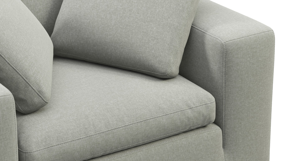 CielSoft Gray Brushed Weave