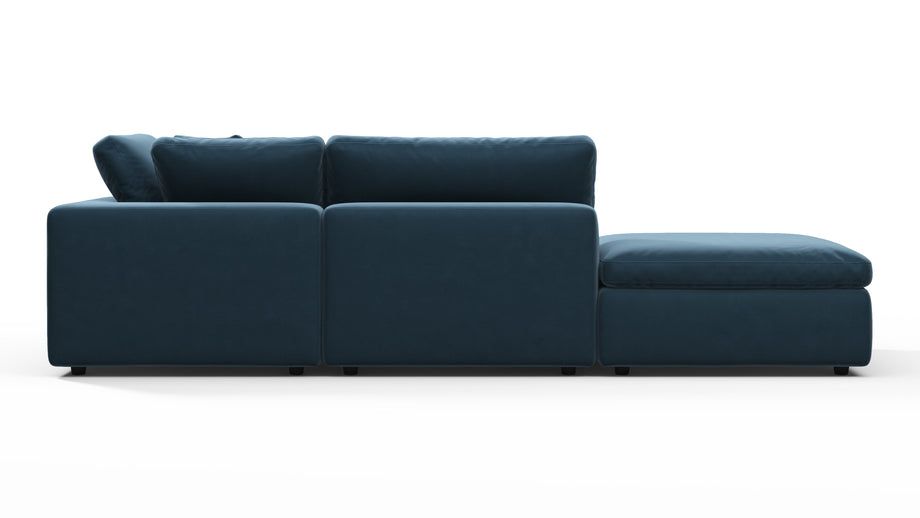 SkyPrussian Blue Luxe Velvet