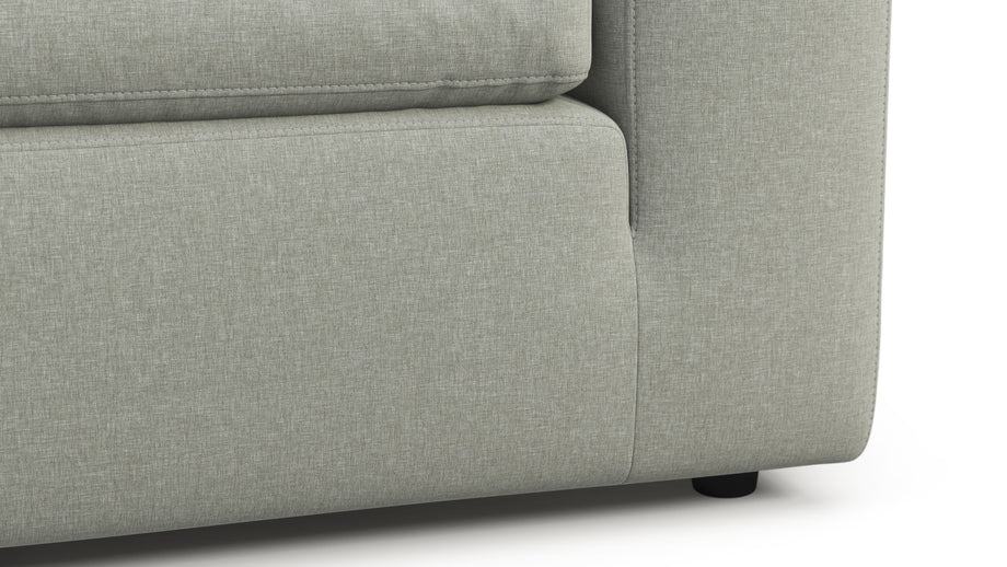 SkySoft Gray Brushed Weave