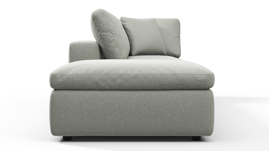 SkySoft Gray Brushed Weave