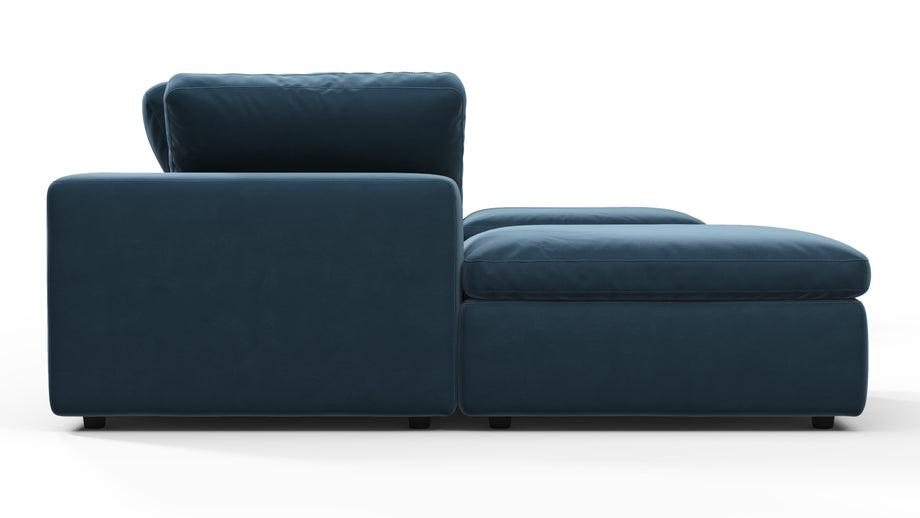 SkyPrussian Blue Luxe Velvet