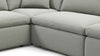 Sky - Soft Gray Brushed Weave - Image 7