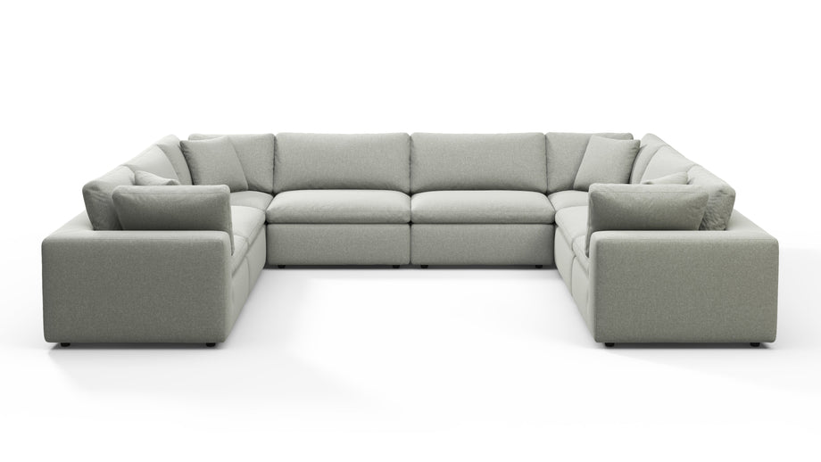 CieloSoft Gray Brushed Weave
