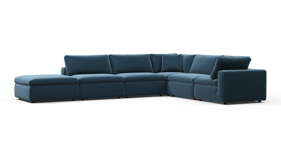 CieloPrussian Blue Luxe Velvet