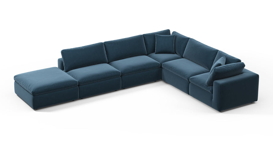 CieloPrussian Blue Luxe Velvet