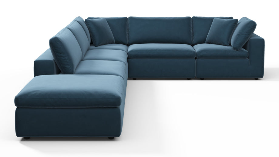 CieloPrussian Blue Luxe Velvet