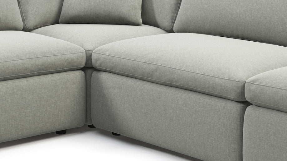CieloSoft Gray Brushed Weave
