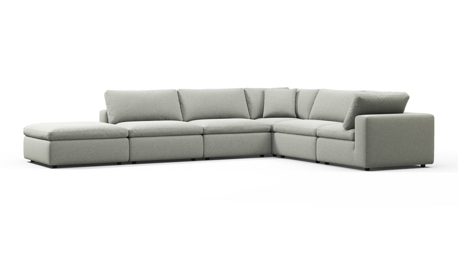 CieloSoft Gray Brushed Weave