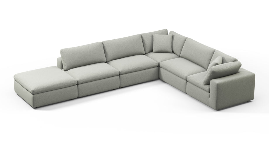 CieloSoft Gray Brushed Weave