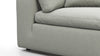 Sky - Soft Gray Brushed Weave - Image 7