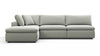 Sky - Soft Gray Brushed Weave - Image 1