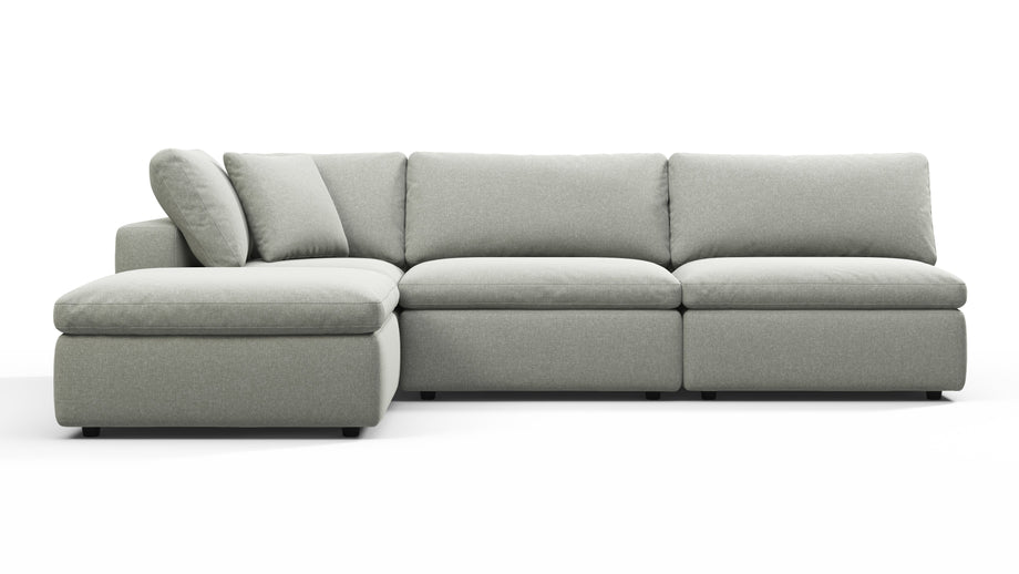CieloSoft Gray Brushed Weave