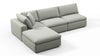 Sky - Soft Gray Brushed Weave - Image 3