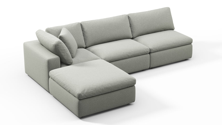 CieloSoft Gray Brushed Weave