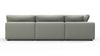 Sky - Soft Gray Brushed Weave - Image 5