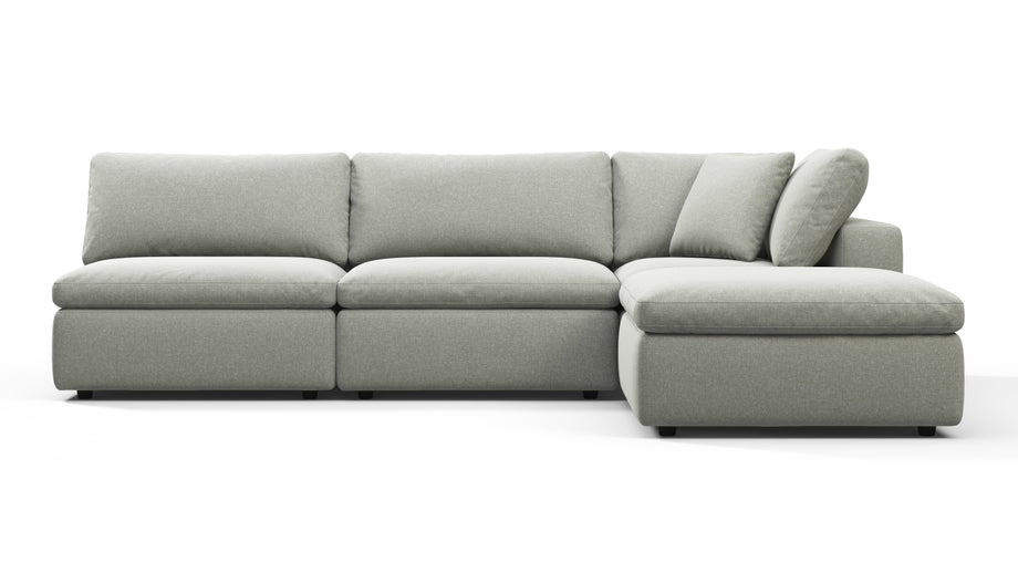 CieloSoft Gray Brushed Weave