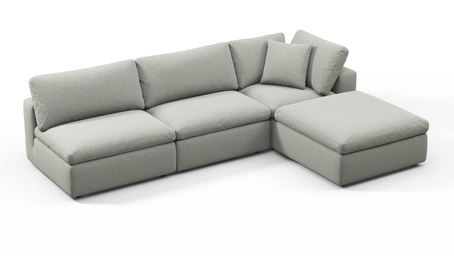 CieloSoft Gray Brushed Weave