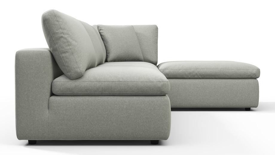 CieloSoft Gray Brushed Weave