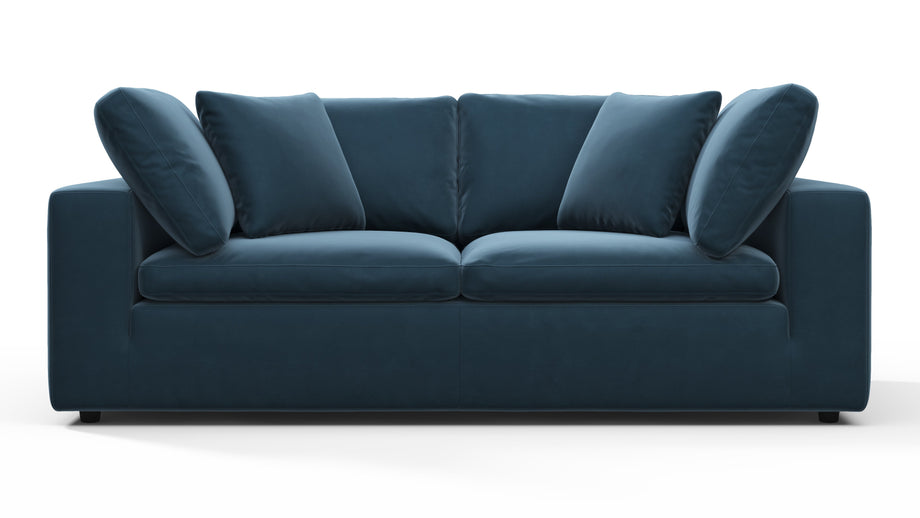 SkyPrussian Blue Luxe Velvet
