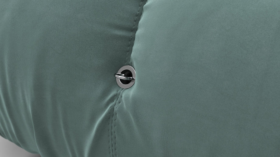Bellini OttomanJadeite Luxe Velvet