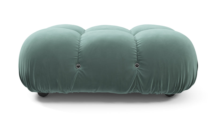 Bellini OttomanJadeite Luxe Velvet