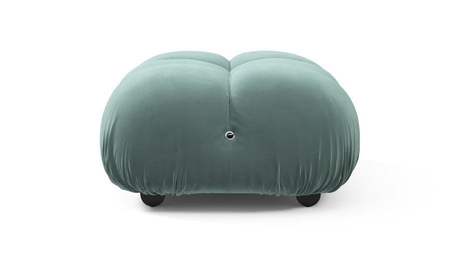Bellini OttomanJadeite Luxe Velvet