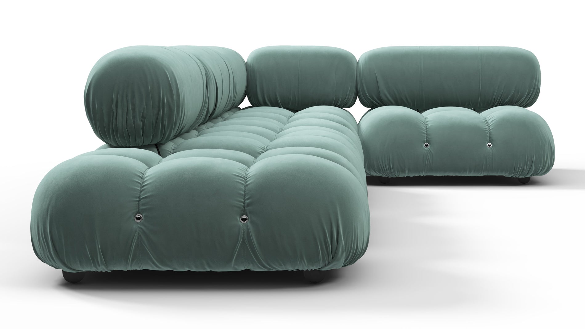 Bellini SectionalJadeite Luxe Velvet